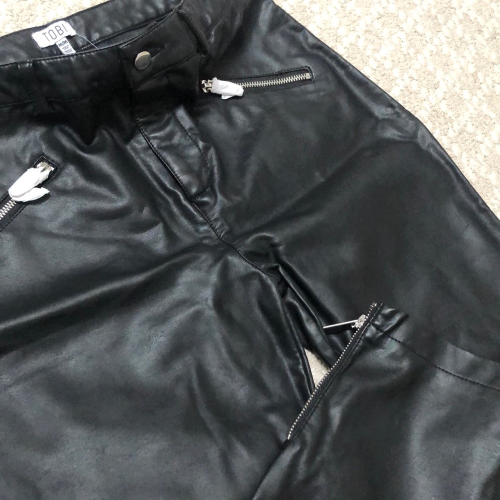 NWT Tobi Leather Pants - Picture 6 of 8